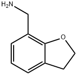 2,3-DIHYDRO-1-BENZOFURAN-7-YLMETHYLAMINE Struktur