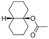 cis-octahydro-4a(2H)-naphthyl acetate Struktur