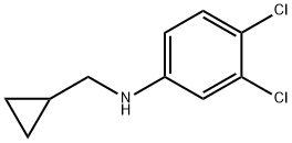 CYCLOPROPYLMETHYL-(3,4-DICHLORO-PHENYL)-AMINE HYDROCHLORIDE Struktur