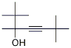 2,2,3,6,6-pentaMethyl-hept-4-yn-3-ol Struktur