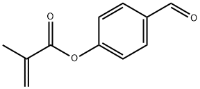 p-formylphenyl methacrylate Struktur