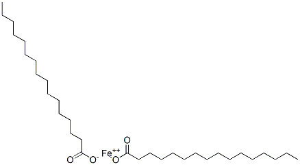 iron(2+) palmitate Struktur