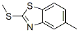 Benzothiazole, 5-methyl-2-(methylthio)- (7CI,8CI,9CI) Struktur