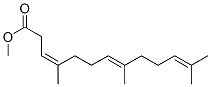 (3Z,7E)-4,8,12-Trimethyl-3,7,11-tridecatrienoic acid methyl ester Struktur