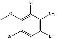 2,4,6-Tribromo-3-methoxyaniline Struktur