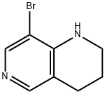 8-BROMO-1,2,3,4-TETRAHYDRO-1,6-NAPHTHYRIDINE, 362606-16-4, 結(jié)構(gòu)式