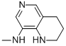 (1,2,3,4-Tetrahydro-[1,6]naphthyridin-8-yl)-methylamine Struktur