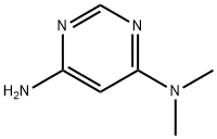 4,6-Pyrimidinediamine, N,N-dimethyl- (9CI) Struktur