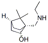 Bicyclo[2.2.1]heptan-2-ol, 1-[(ethylamino)methyl]-7,7-dimethyl-, (1R,2R,4R)- (9CI) Struktur