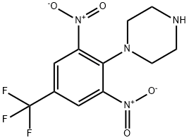 1-[2,6-DINITRO-4-(TRIFLUOROMETHYL)PHENYL]PIPERAZINE price.