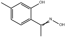 2'-Hydroxy-4'-methylacetophenone oxime Struktur