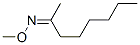 2-Octanone O-methyl oxime Struktur