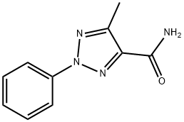 5-METHYL-2-PHENYL-2H-1,2,3-TRIAZOLE-4-CARBOXAMIDE Struktur