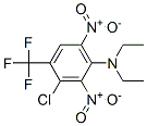 3-chloro-N,N-diethyl-2,6-dinitro-4-(trifluoromethyl)aniline Struktur