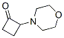 Cyclobutanone,  2-(4-morpholinyl)- Struktur