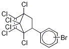 5-(BroMophenyl)-1,2,3,4,7,7-hexachloro-2-norbornene Struktur