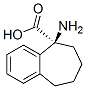 5H-Benzocycloheptene-5-carboxylicacid,5-amino-6,7,8,9-tetrahydro-,(5S)-(9CI) Struktur