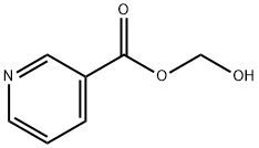 3-Pyridinecarboxylicacid,hydroxymethylester(9CI) Struktur