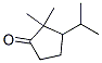 Cyclopentanone, 2,2-dimethyl-3-(1-methylethyl)- (9CI) Struktur