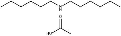 DIHEXYLAMMONIUM ACETATE Struktur