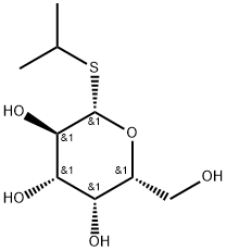 Isopropyl-beta-D-thiogalactopyranoside Structure