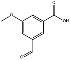 3-FORMYL-5-METHOXY-BENZOIC ACID Struktur