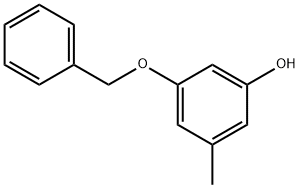 Monobenzyl Orcinol Struktur