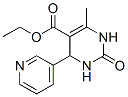 5-Pyrimidinecarboxylicacid,1,2,3,4-tetrahydro-6-methyl-2-oxo-4-(3-pyridinyl)-,ethylester(9CI) Struktur