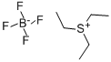 TRIETHYLSULFONIUM TETRAFLUOROBORATE Struktur