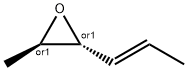 2-Methyl-3-[(1E)-1-propenyl]oxirane Struktur