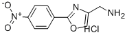 2-(4-NITRO-PHENYL)-OXAZOL-4-YLMETHYLAMINE HCL Struktur