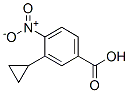 Benzoic acid, 3-cyclopropyl-4-nitro- (9CI) Struktur