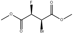 DIMETHYL THREO-2-BROMO-3-FLUOROSUCCINATE Struktur