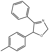 2,5-Dihydro-5-(4-methylphenyl)-4-phenyloxazole Struktur