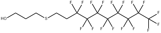 6-(PERFLUOROOCTYL)-4-THIAHEXAN-1-OL Struktur