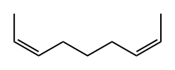 CIS,CIS-2,7-NONADIENE Struktur