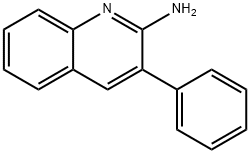 2-AMINO-3-PHENYLQUINOLINE Struktur