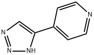 Pyridine, 4-(1H-1,2,3-triazol-4-yl)- (9CI) Struktur