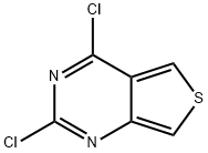 2,4-DICHLOROTHIENO[3,4-D]PYRIMIDINE Struktur