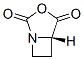 3-Oxa-1-azabicyclo[3.2.0]heptane-2,4-dione,(5S)-(9CI) Struktur