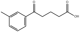 5-(3-METHYLPHENYL)-5-OXOVALERIC ACID Struktur