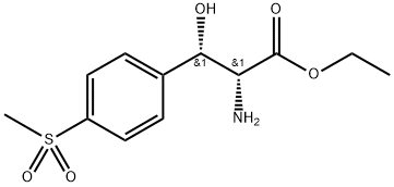 D-P-METHYL SULFONE PHENYL ETHYL SERINATE Struktur