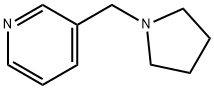 N-(3-pyridylmethyl)pyrrolidine Struktur