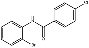 N-(2-bromophenyl)-4-chlorobenzamide Struktur