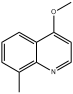 4-METHOXY-8-METHYLQUINOLINE Struktur