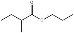 N-PROPYL-2-METHYL BUTYRATE Struktur