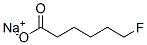 6-Fluorohexanoic acid sodium salt Struktur