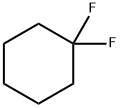 1,1-DIFLUOROCYCLOHEXANE Struktur