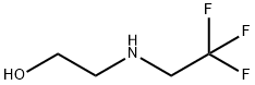 2-[(2,2,2-trifluoroethyl)amino]ethanol Struktur