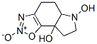 8aH-Pyrrolo[2,3-g]-1,2,3-benzoxadiazol-8a-ol, 4,5,5a,6,7,8-hexahydro-6-hydroxy-, 2-oxide (9CI) Struktur